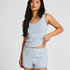Short Pointelle, Blue