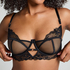Amari Non-Padded Underwired Bra, Black