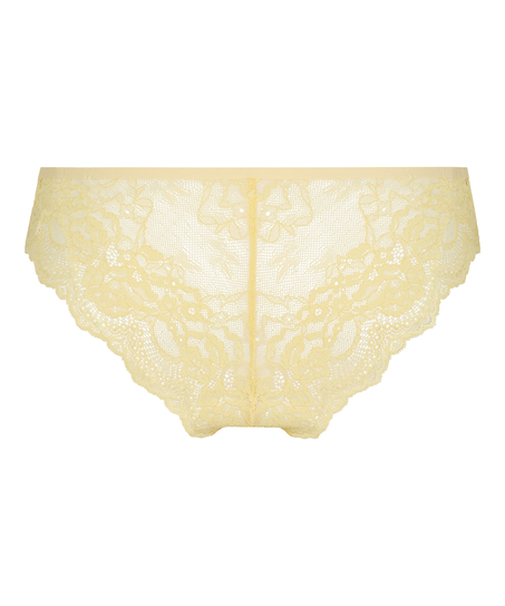 Invisible Lace Back Brazilian, Yellow