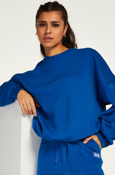 Hunkemöller Jumper Sweat Oversized Balloon Blue