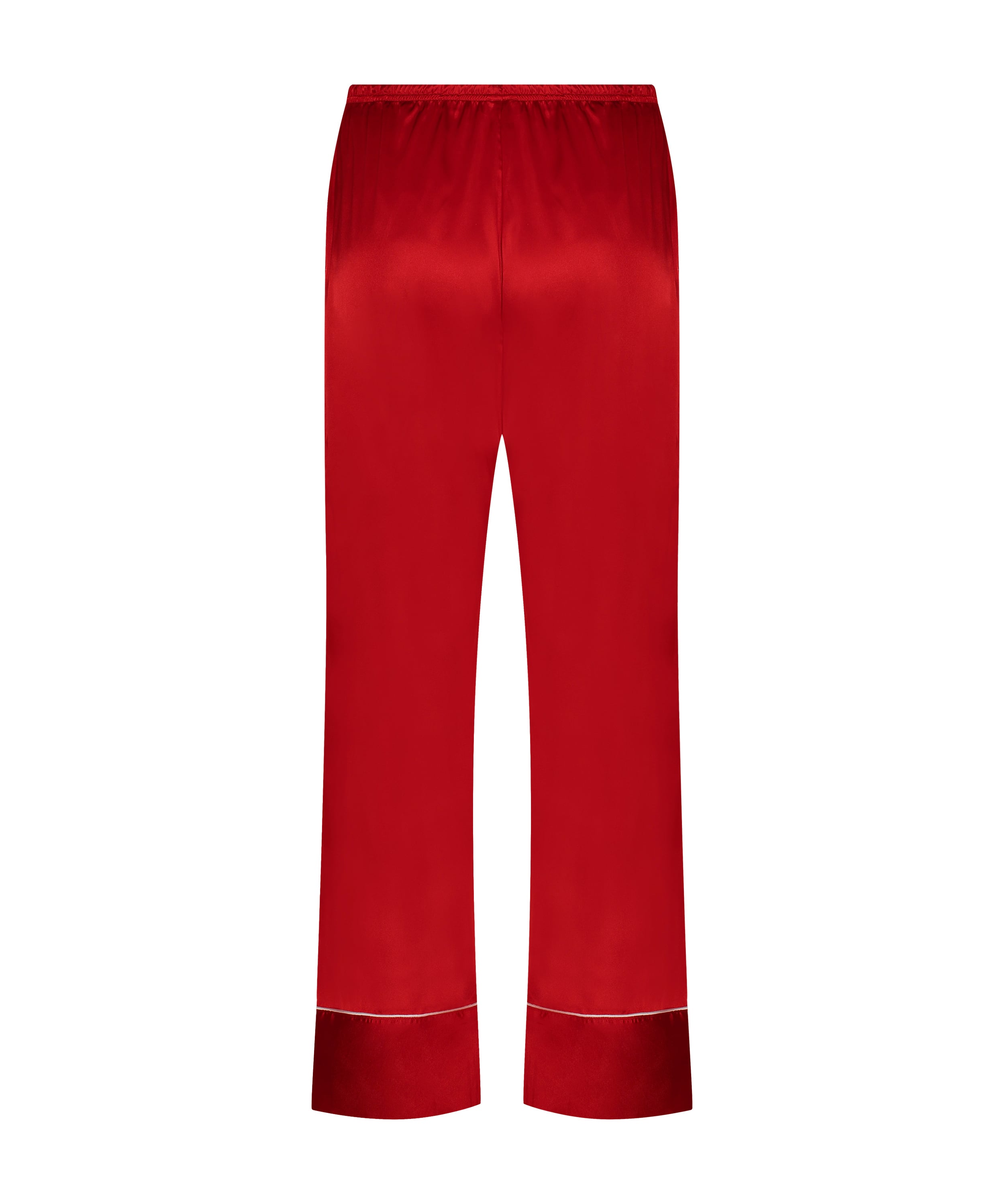 Satin Trousers, Red, main
