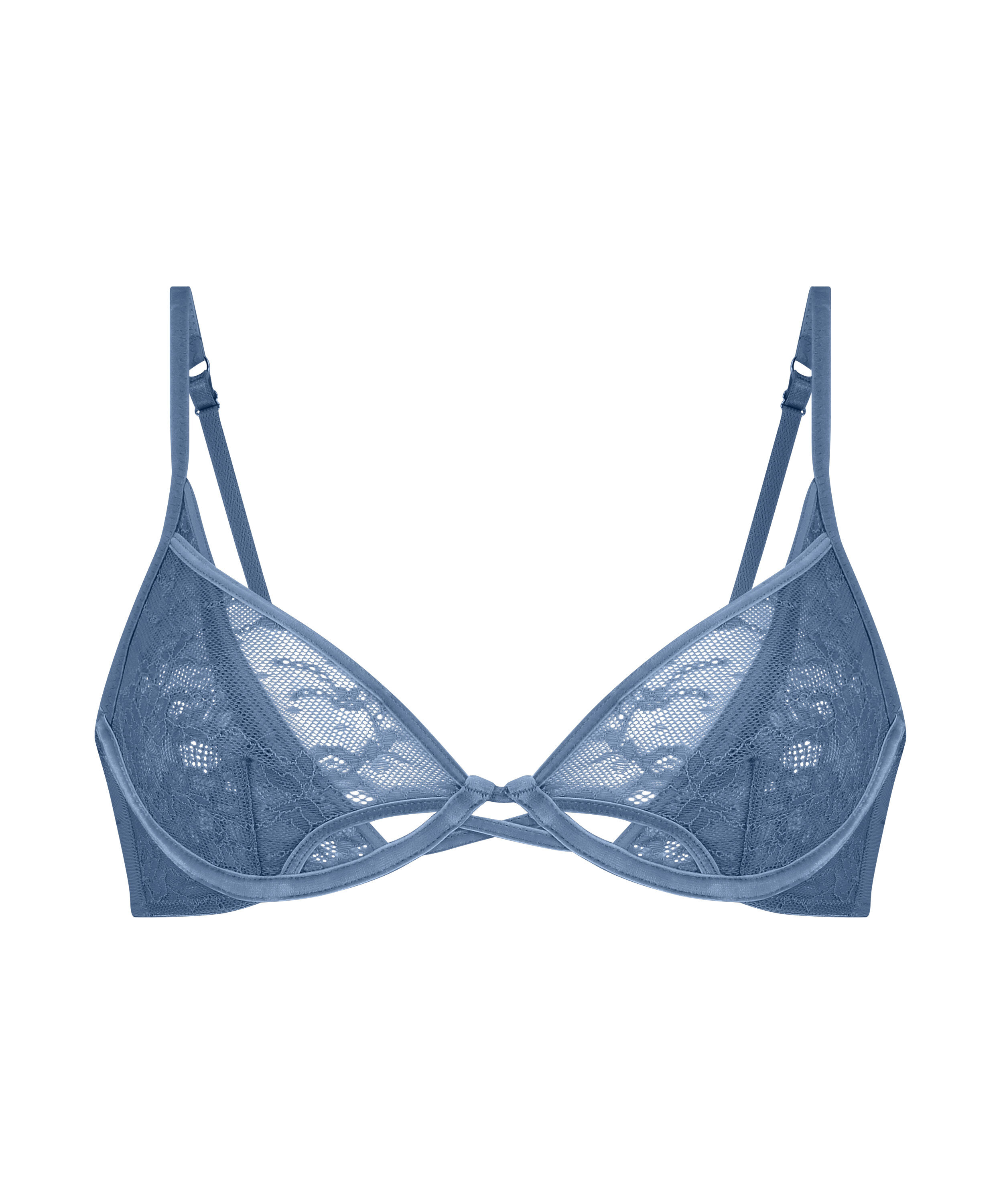 Molly Non-Padded Underwired Bra, Blue