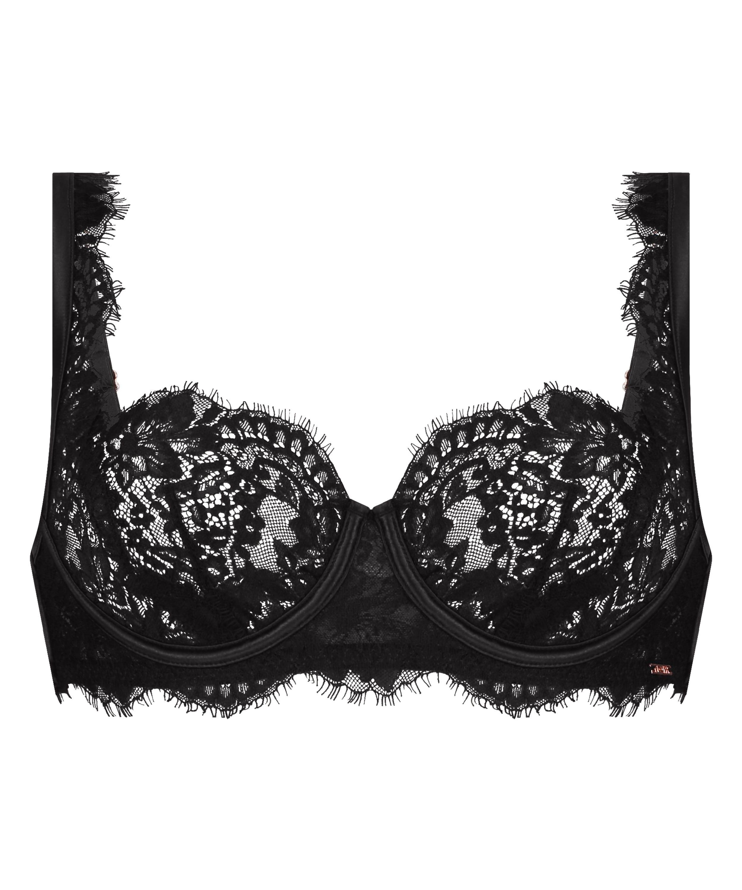 Chalice Non-Padded Underwired Bra, Black, main
