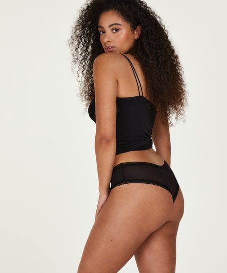 Franzi V-shaped Brazilian, Black