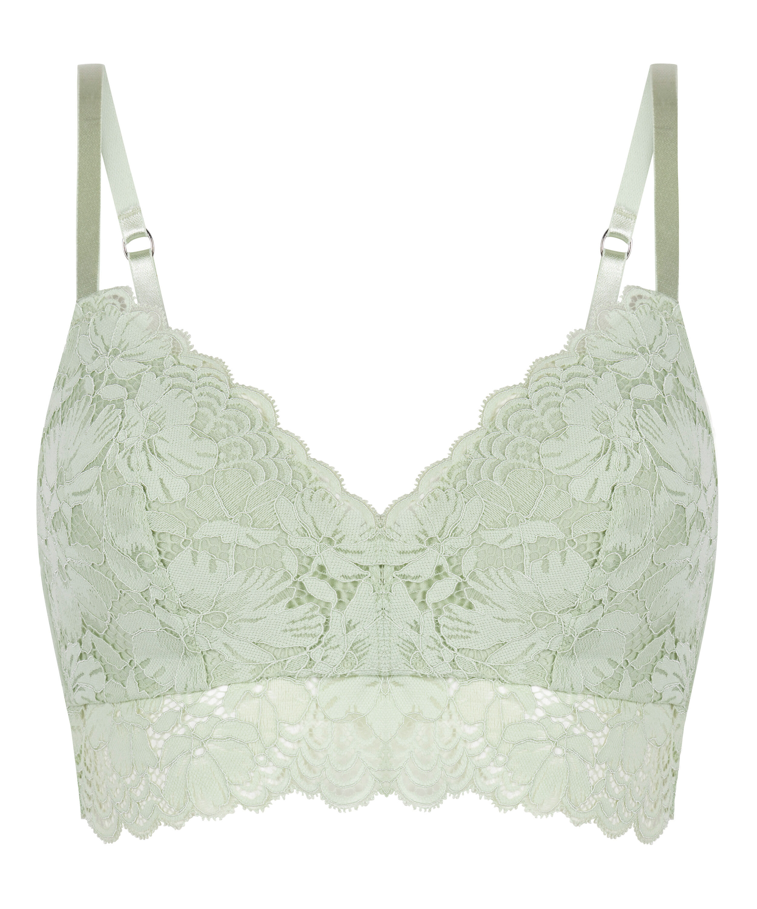 Andrea Padded Non-Wired Bra, Green