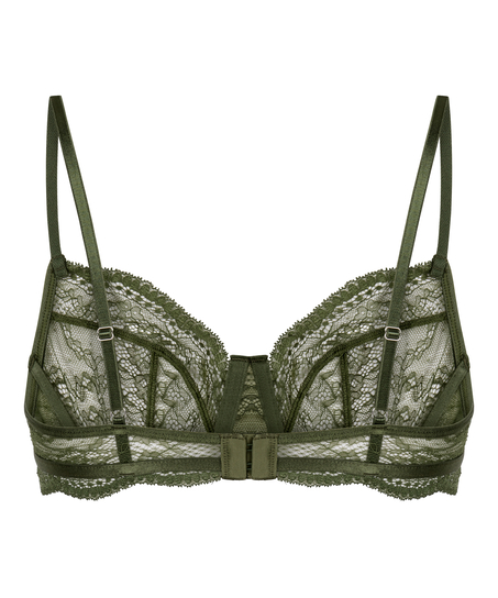 Isabelle Non-Padded Underwired Bra, Green