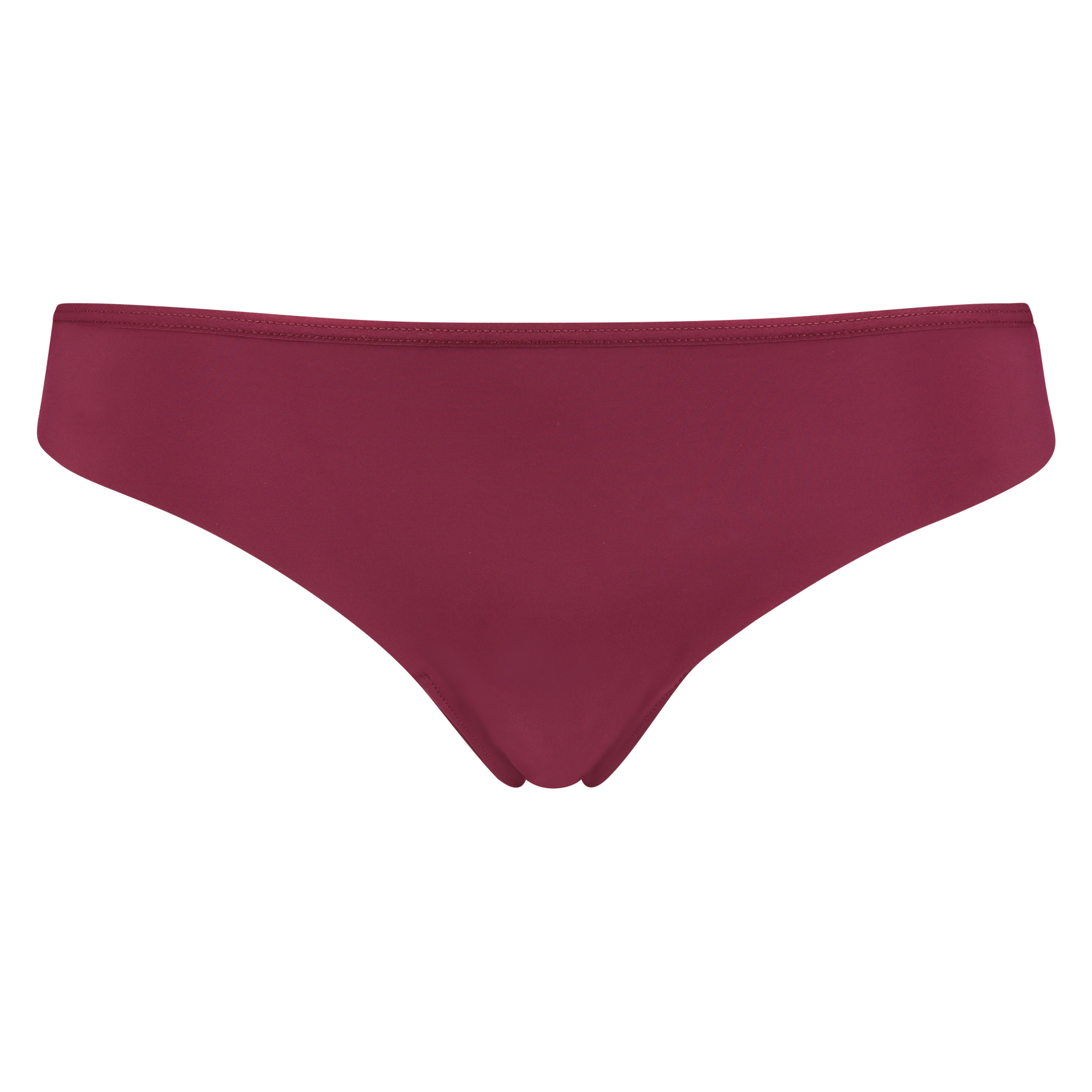 Lace Back Invisible Thong, Purple, main