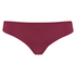 Lace Back Invisible Thong, Purple