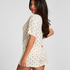 Pyjama Set Loose, White