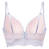 Isadora Padded Underwired Longline Bra, Purple