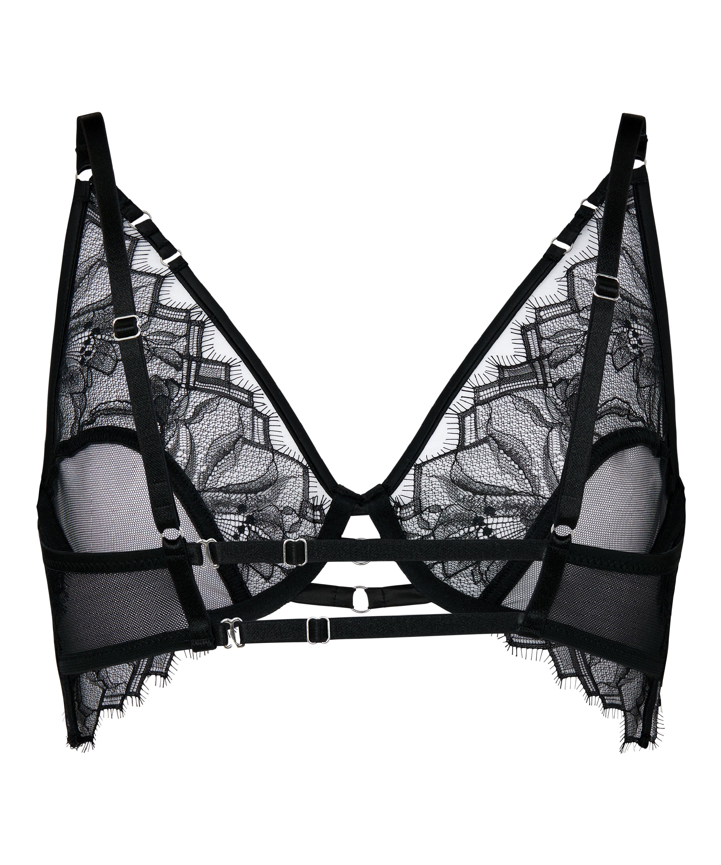 Non-Padded Underwired Bra Bea, Black, main