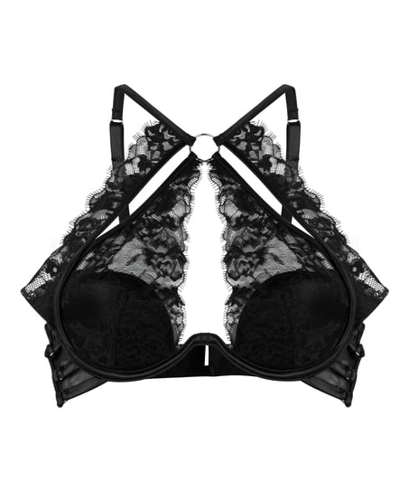 Nienke Padded Underwire Bra, Black
