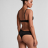 London V-shaped Brazilian, Black
