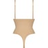 Seamless Enhancing High Waisted Thong, Beige