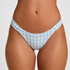 Highleg Bikini Bottom Amalfi, Blue