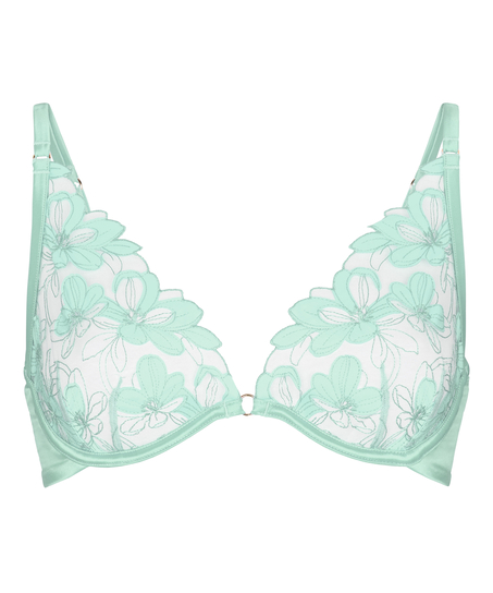 Non-Padded Underwired Bra Beatrice, Green