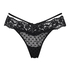 Extra low thong Jada, Black