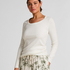 Cotton Pyjama Top, White