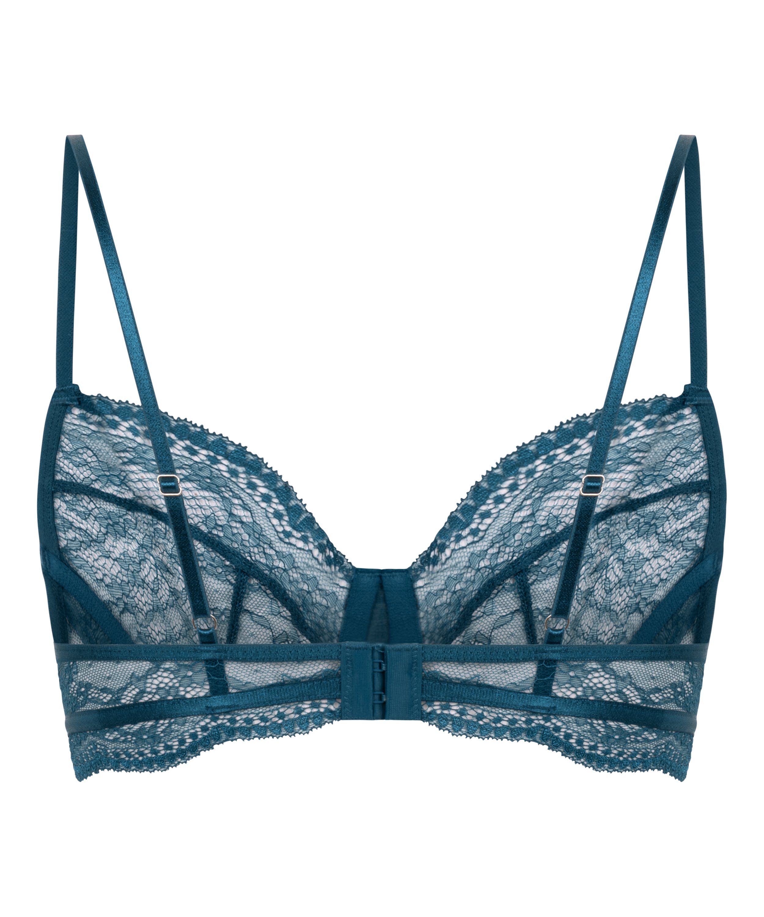 Isabelle Non-Padded Underwired Bra, Blue, main