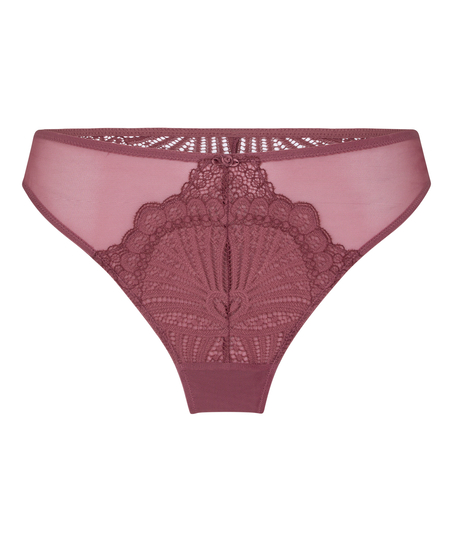 Highleg Thong Selena, Purple