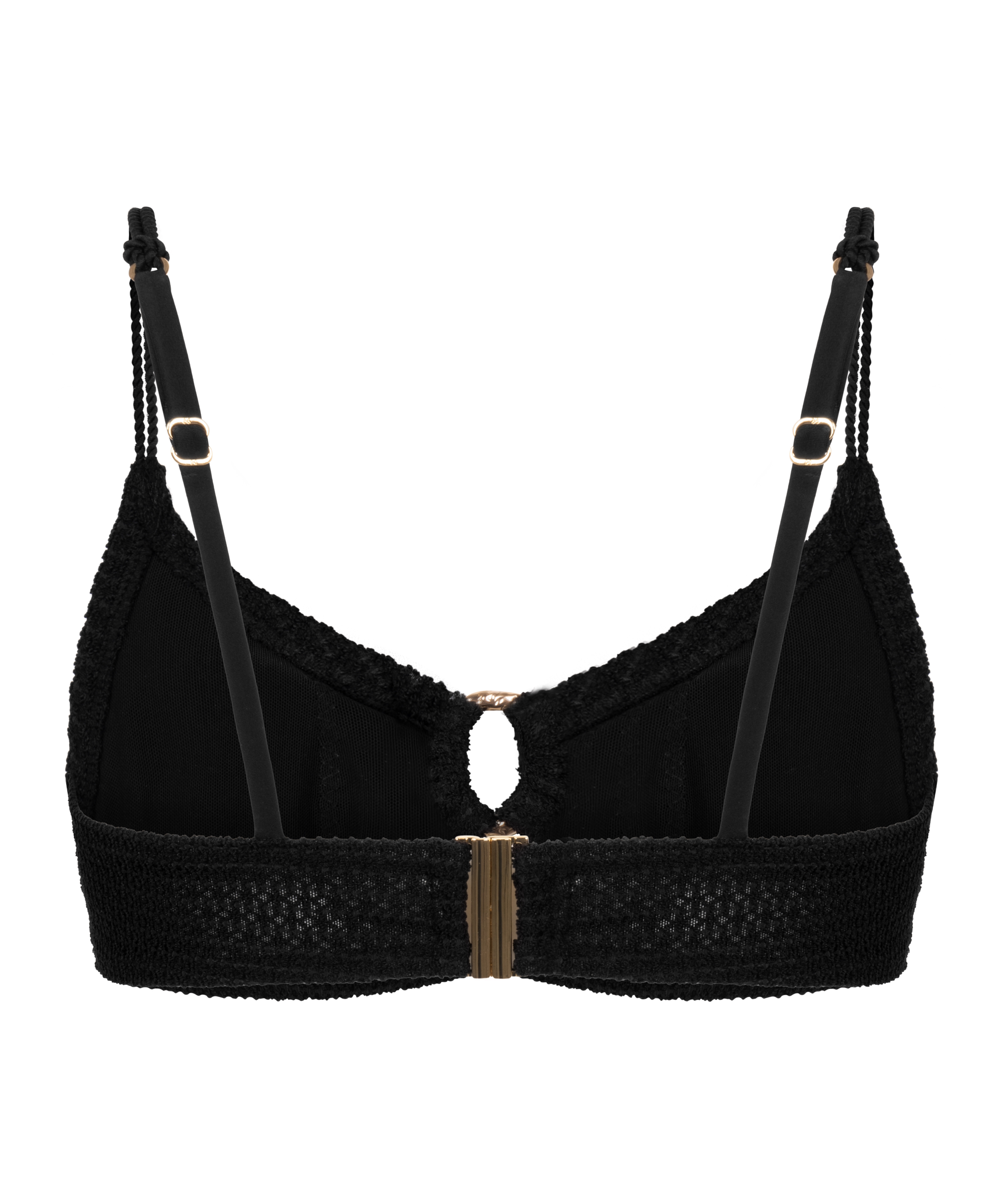 Cairo Bikini Top, Black, main
