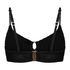 Cairo Bikini Top, Black