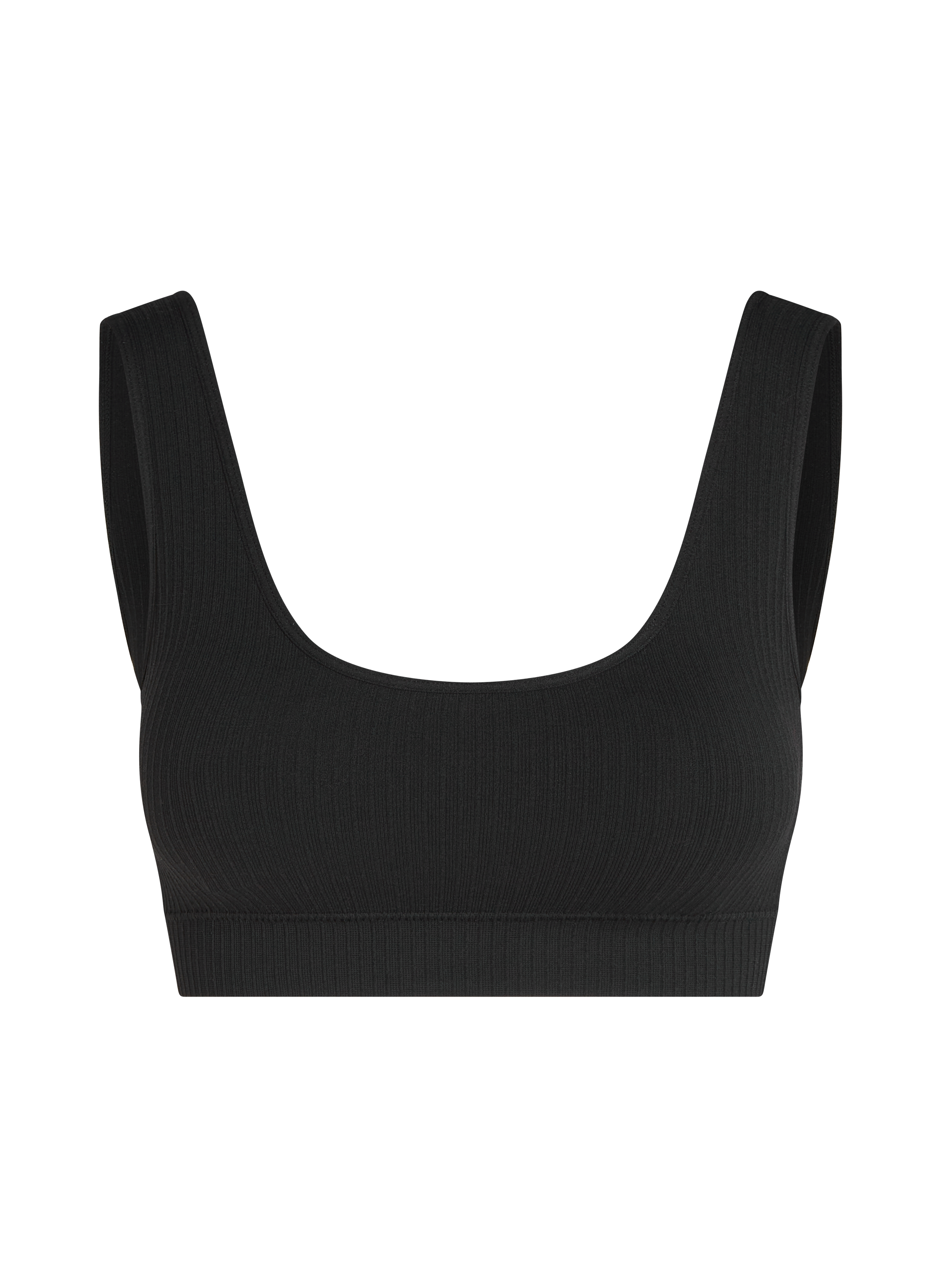 Dianne Scoop Bralette, Black, main