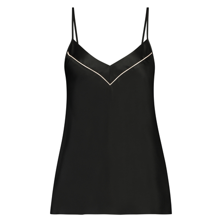 Satin Top Bow, Black