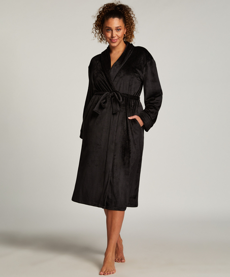 Bathrobe, Black