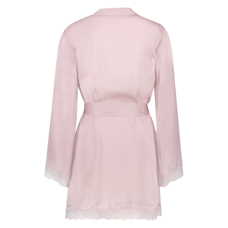 Petite Meili Satin Kimono, Purple