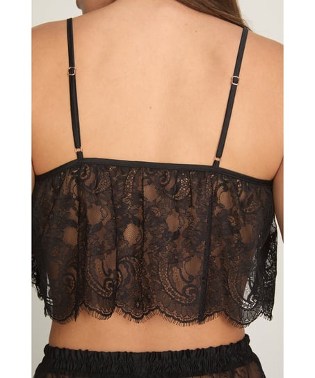 Cami Short Allover Lace Legacy, Black