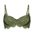 Hannako Padded Underwired Bra, Green