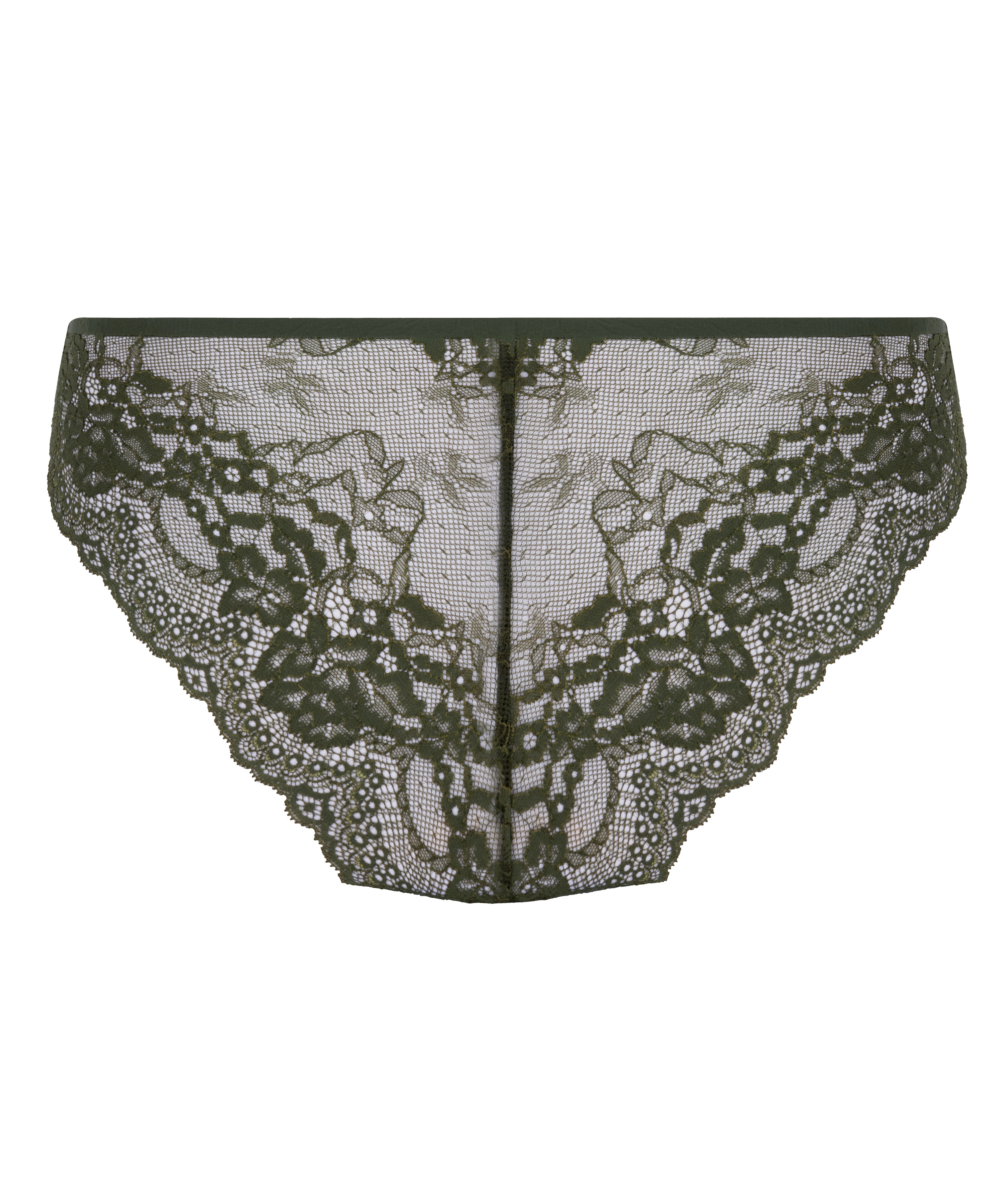 Invisible Lace Back Brazilian, Green, main