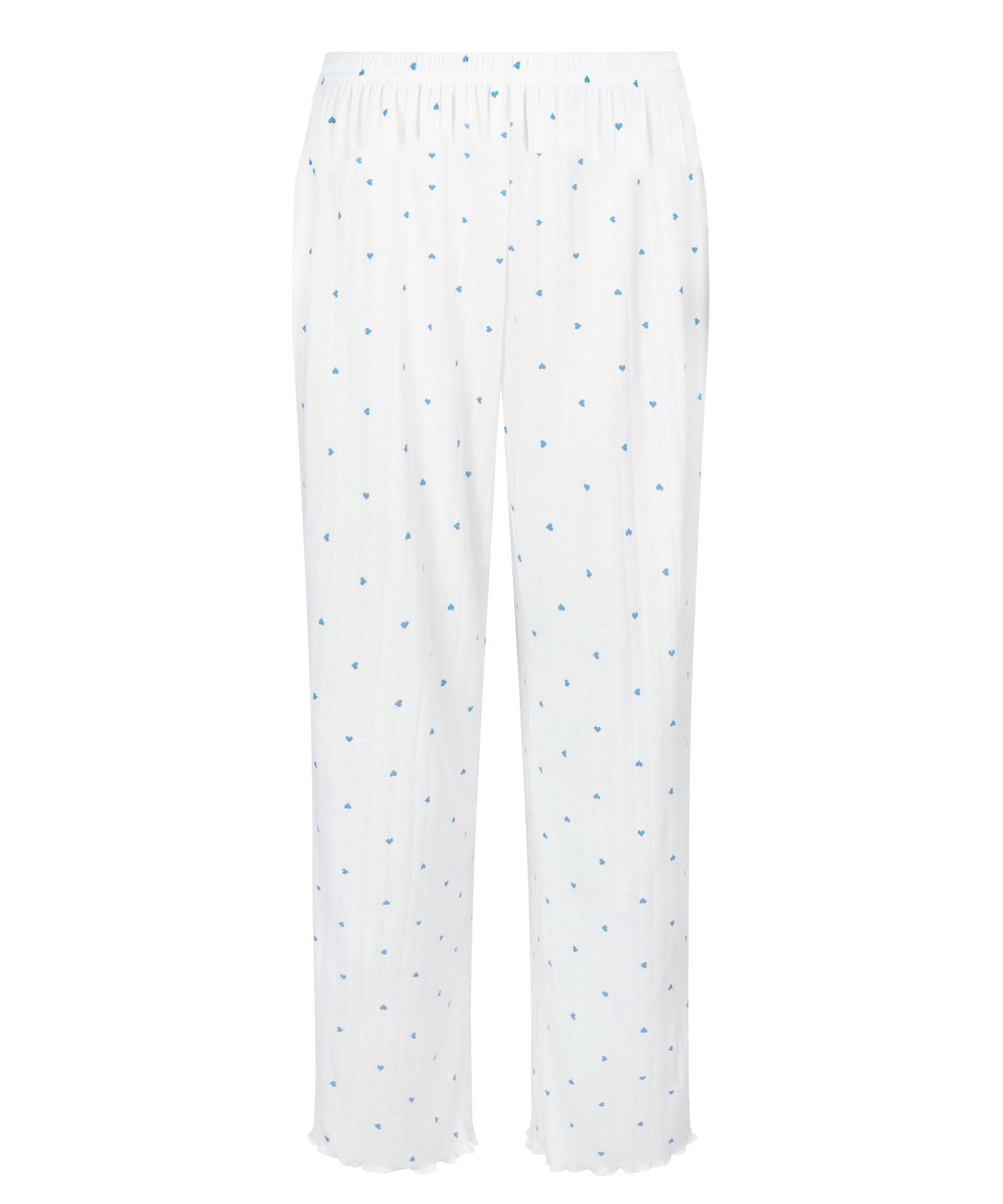 Pointelle Pyjama Pants, Blue, main