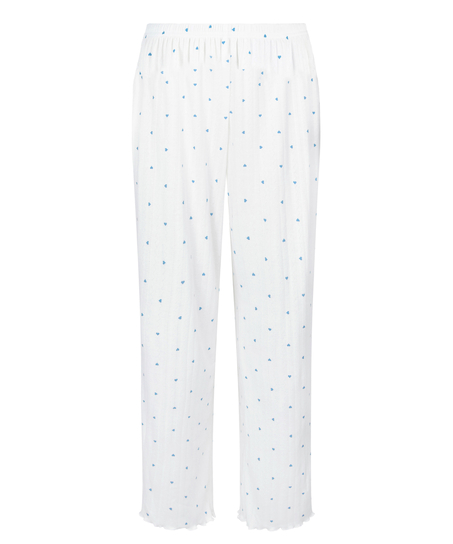 Pointelle Pyjama Pants, Blue