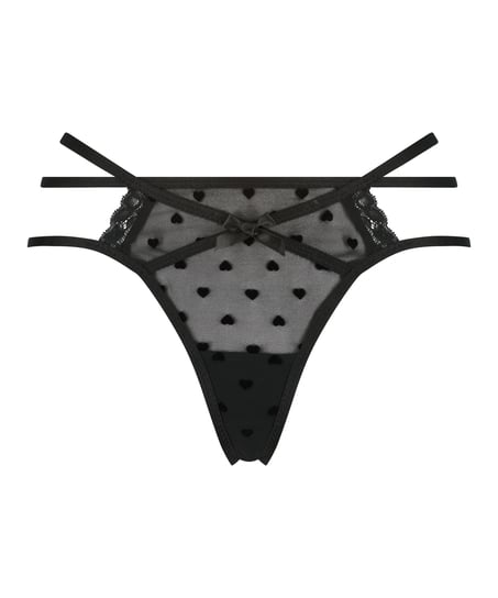Melda thong, Black