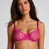 Peonie Non-Padded Underwired Bra, Pink
