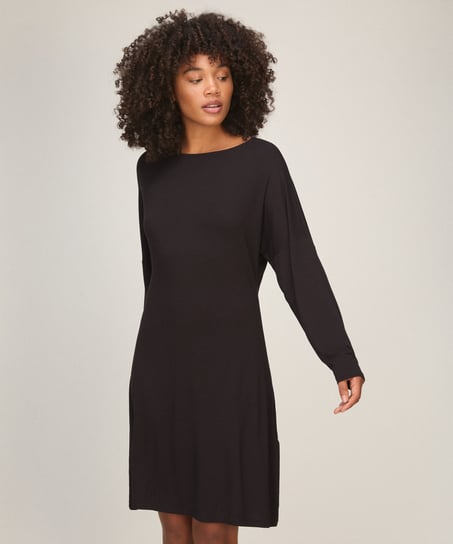 Nightshirt Jersey Essential, Black