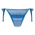 Cali Highleg Bikini Bottom, Blue