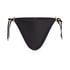 Yucatan High-Leg Bikini Bottoms, Black