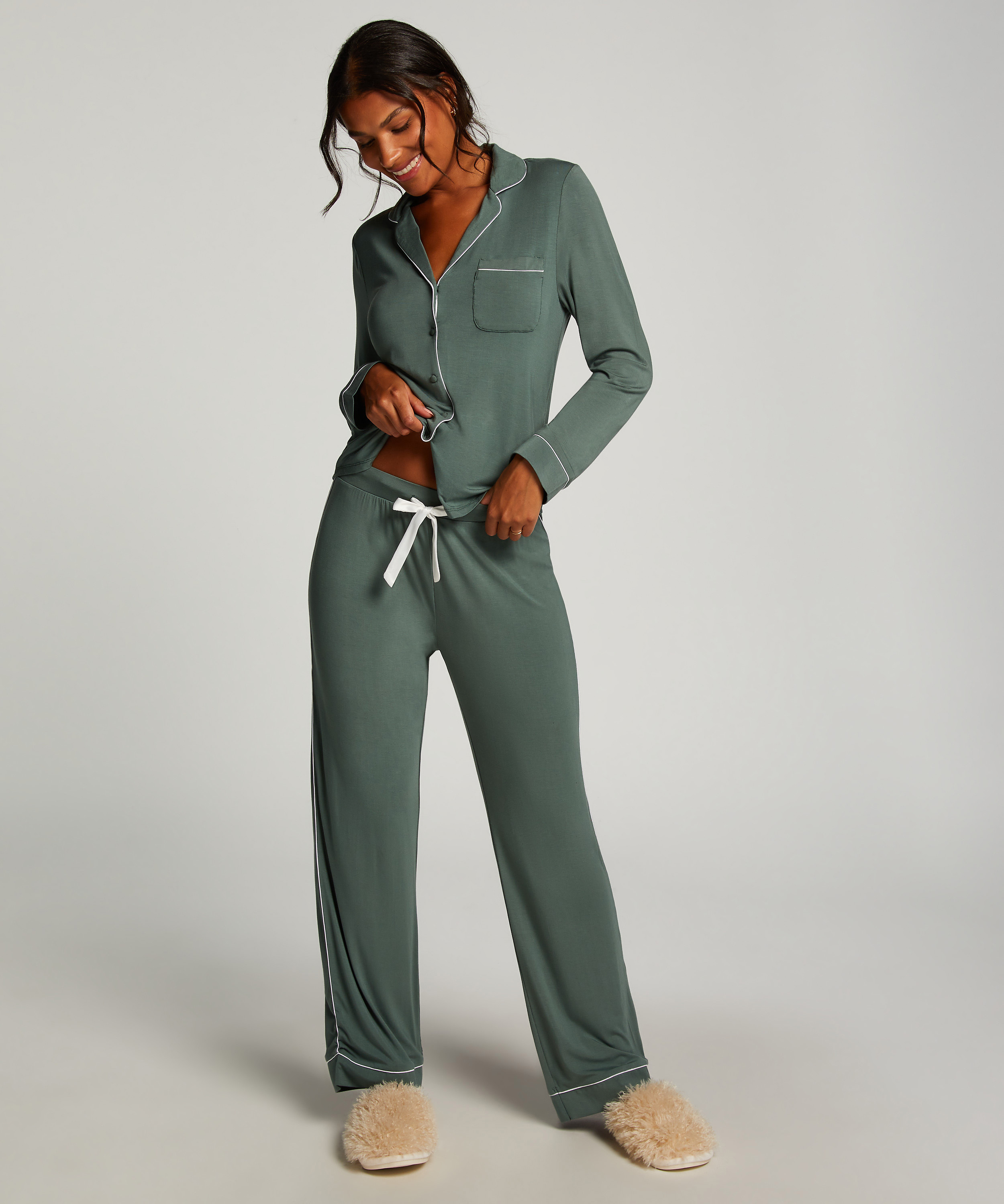 Essential Jersey Pants, Green, main