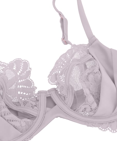 Almendra Non-Padded Underwired Bra, Purple