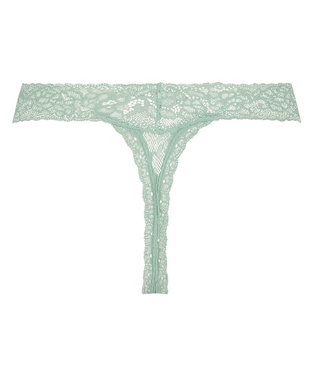 Madison Extra Low Thong, Green
