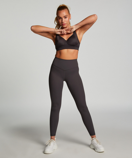 HKMX High Waist Leggings, Gray