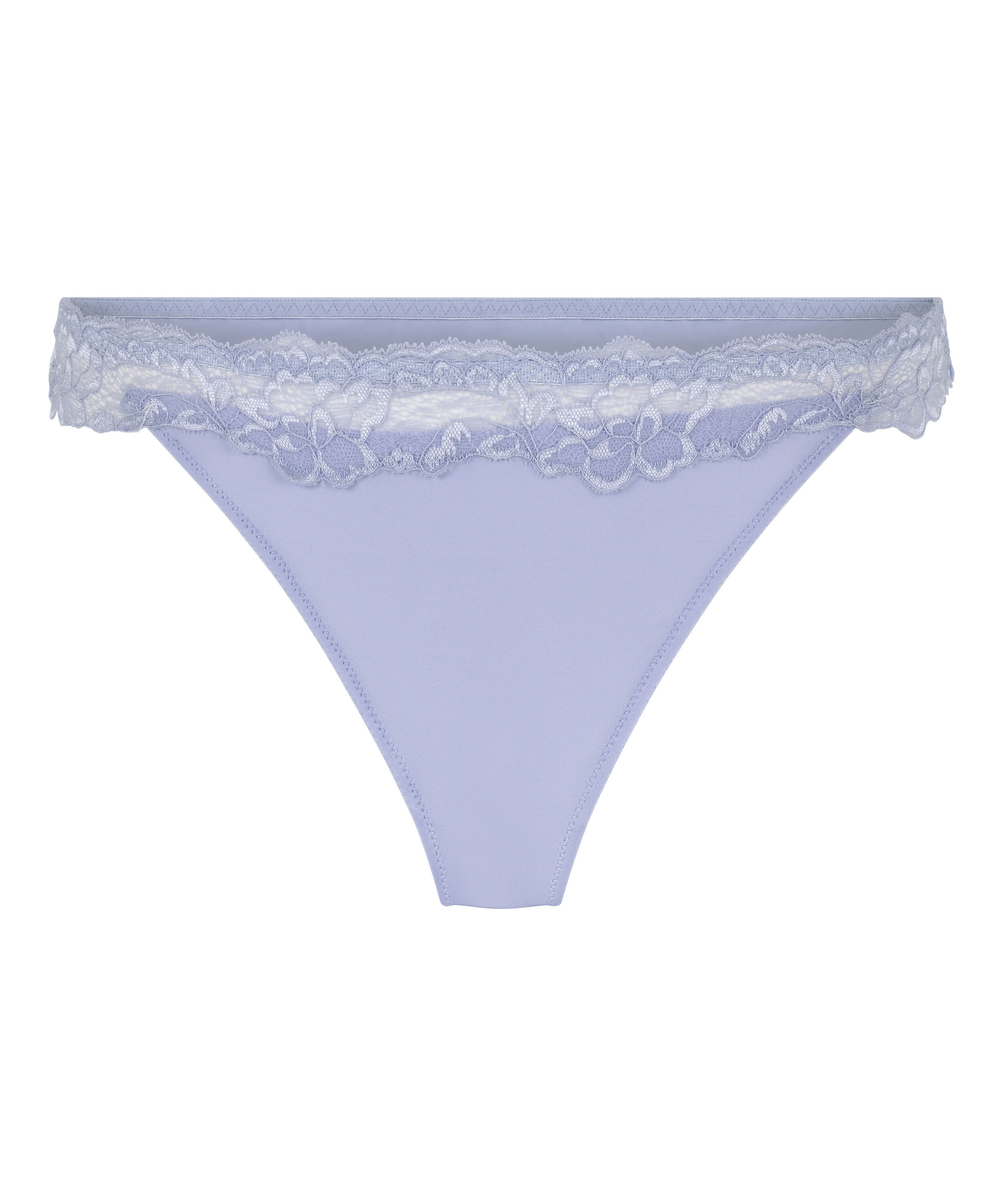 Lace & Shine Thong, Purple
