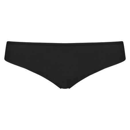 Invisible Lace Back Brazilian, Black