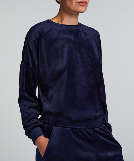Velours Top, Blue