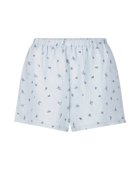 Muslin Short, Blue