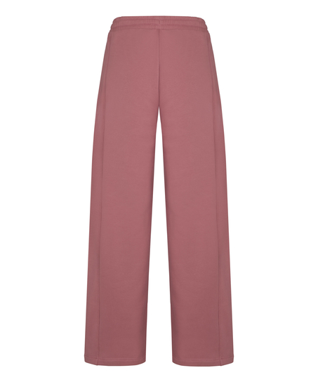 Pants Barrel Brushed Sweat, Pink