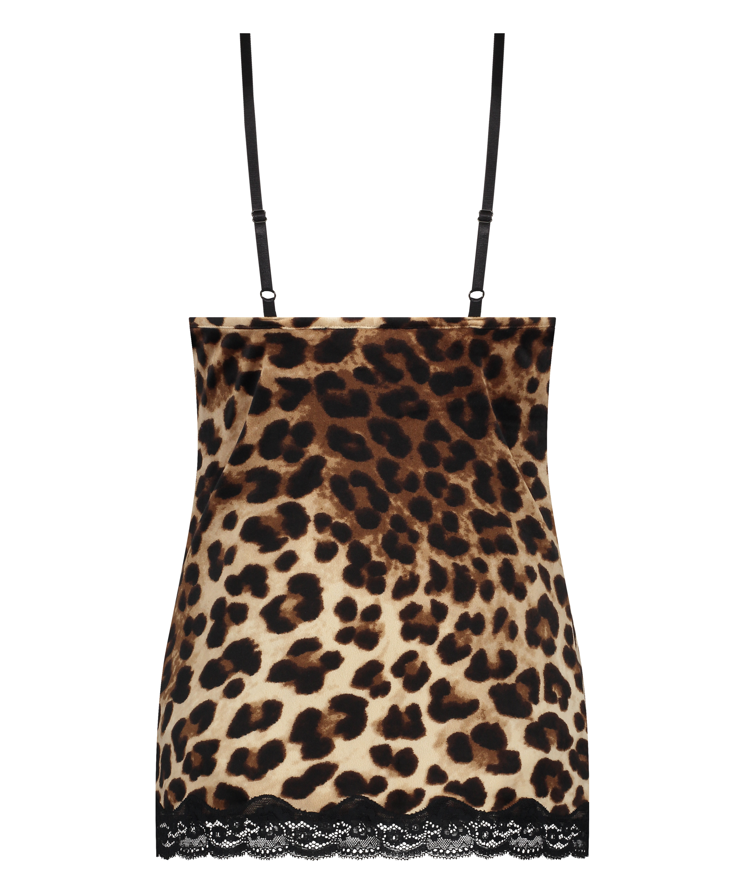 Velvet Lace Cami, Black, main